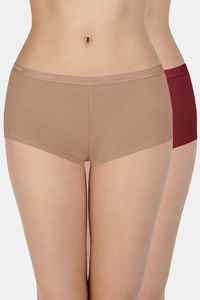 Beige Maroon